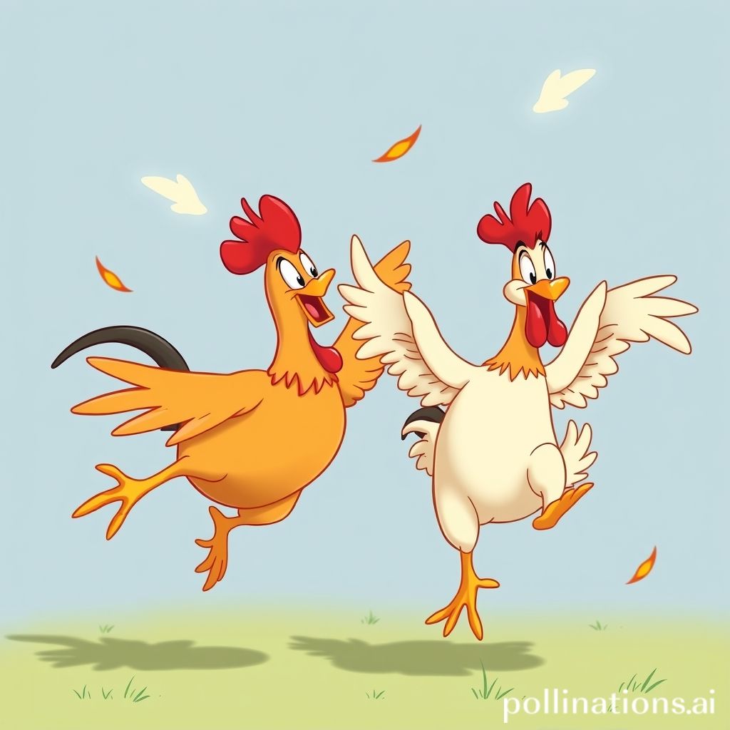 Why Do Chickens Chest Bump?